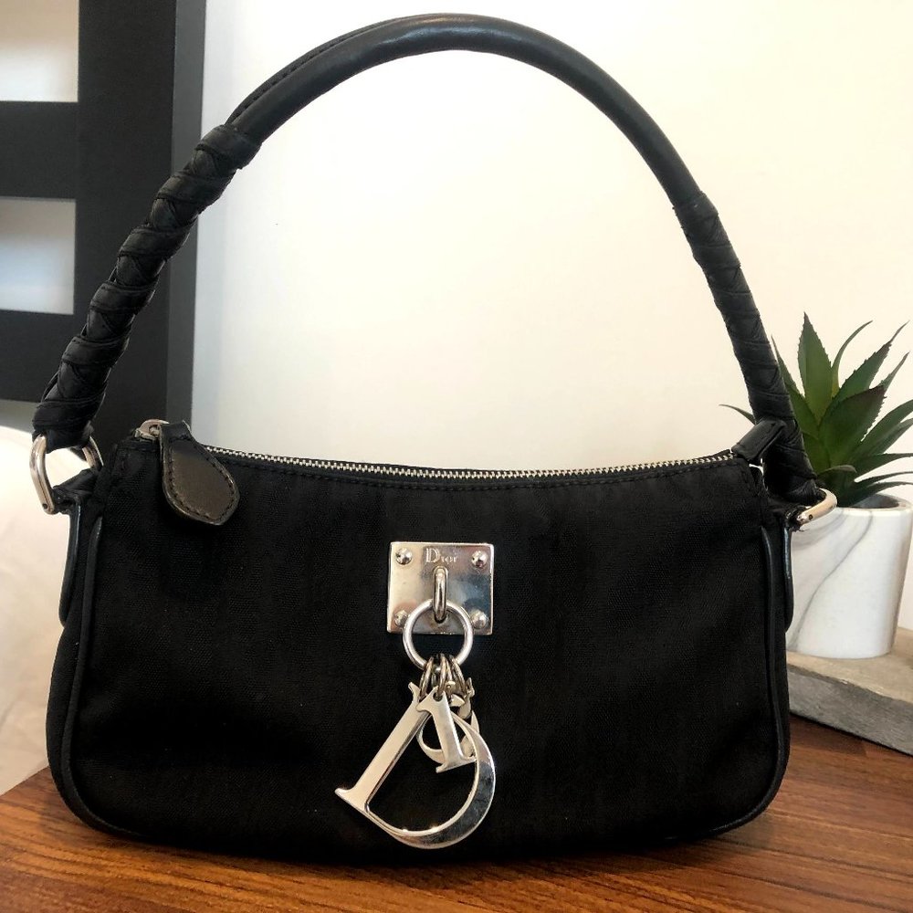 Christian Dior Pochette Shoulder Bag w/ Charms